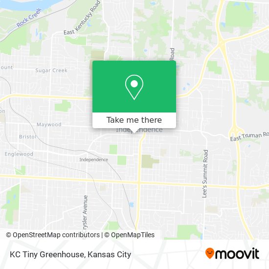 KC Tiny Greenhouse map