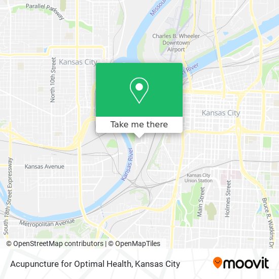 Mapa de Acupuncture for Optimal Health