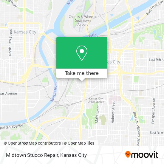 Mapa de Midtown Stucco Repair