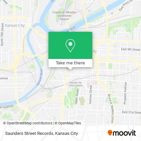 Mapa de Saunders Street Records