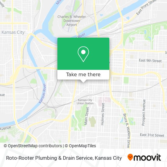 Mapa de Roto-Rooter Plumbing & Drain Service