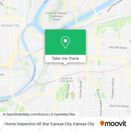 Home Inspection All Star Kansas City map