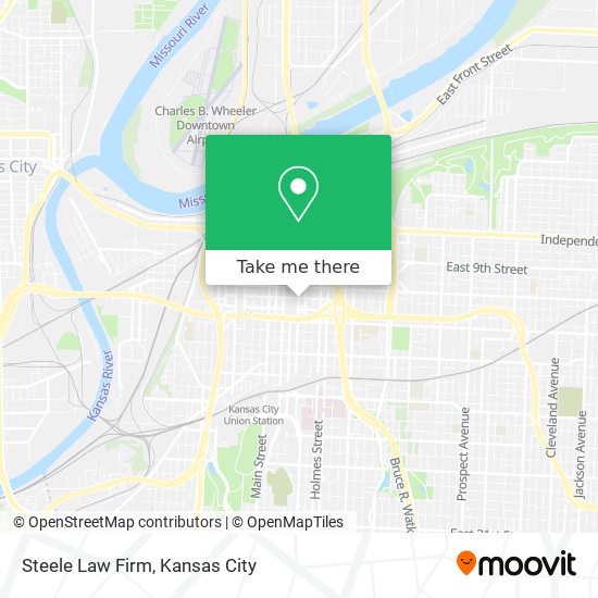 Steele Law Firm map