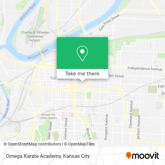 Omega Karate Academy map
