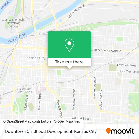 Downtown Childhood Development map