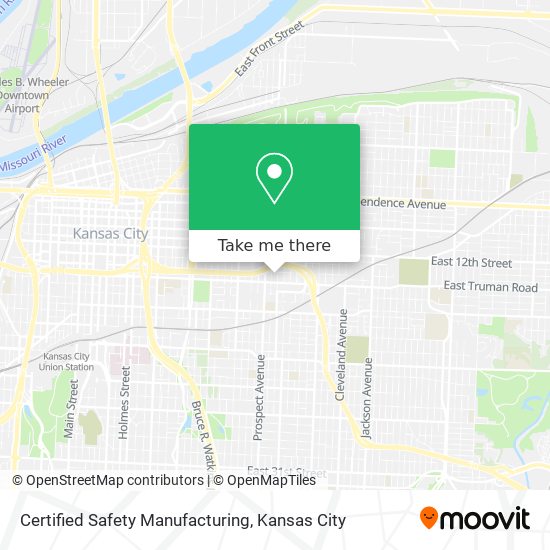 Certified Safety Manufacturing map