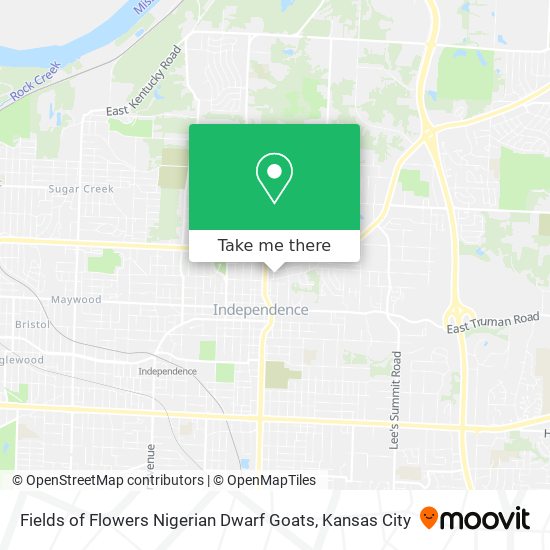 Fields of Flowers Nigerian Dwarf Goats map