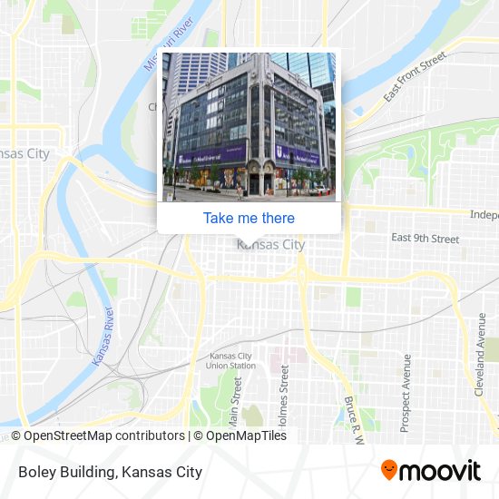 Mapa de Boley Building