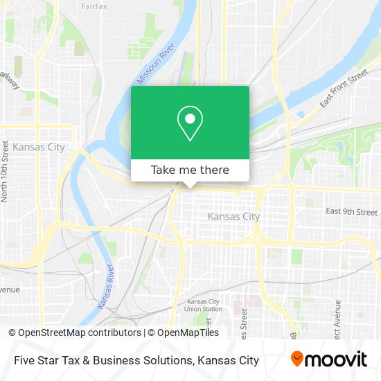 Five Star Tax & Business Solutions map