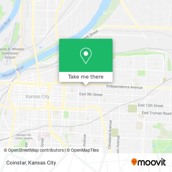 Coinstar map