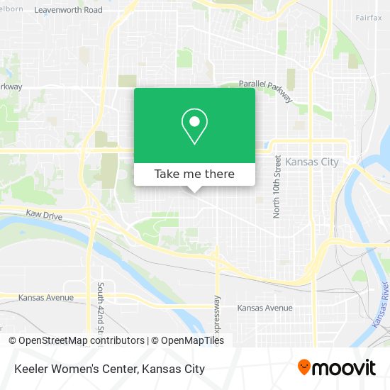 Keeler Women's Center map
