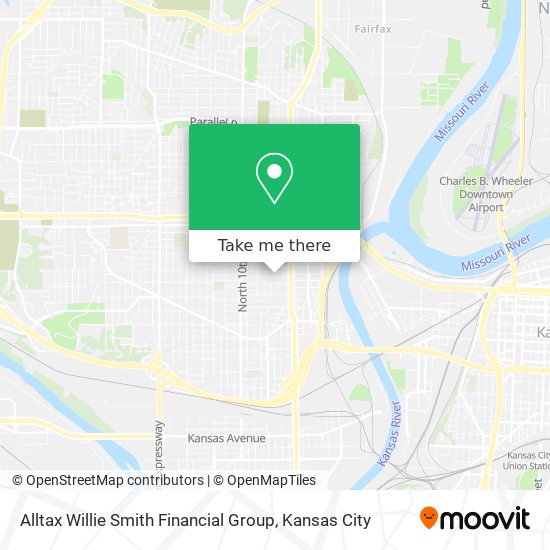 Alltax Willie Smith Financial Group map