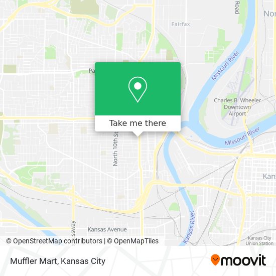 Muffler Mart map