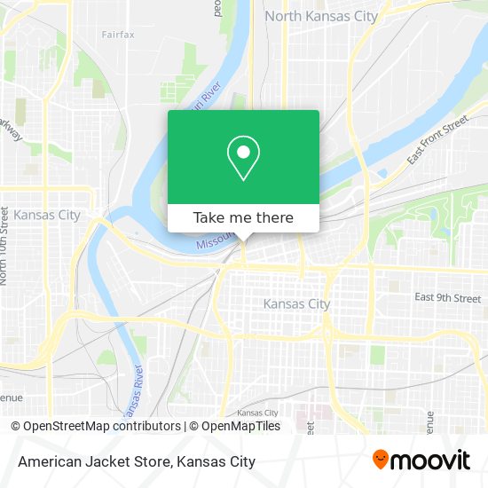 American Jacket Store map