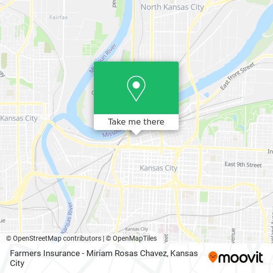 Farmers Insurance - Miriam Rosas Chavez map