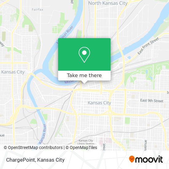 ChargePoint map