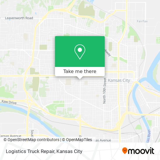 Logistics Truck Repair map