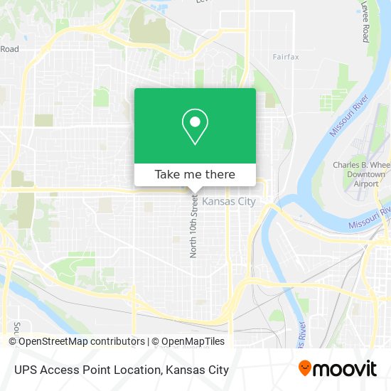 Mapa de UPS Access Point Location