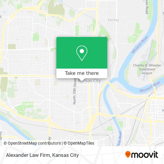 Alexander Law Firm map