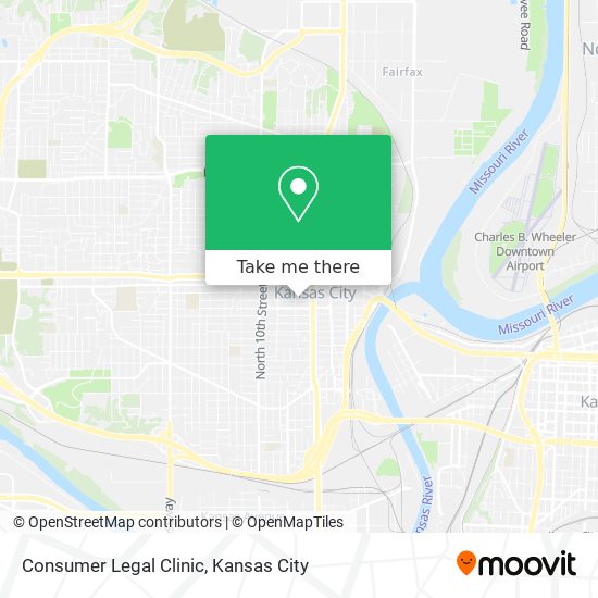 Consumer Legal Clinic map