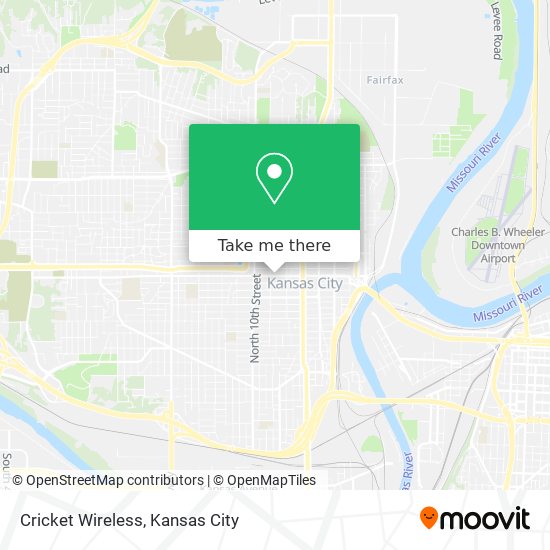 Cricket Wireless map