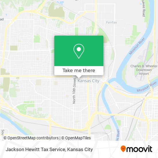 Mapa de Jackson Hewitt Tax Service