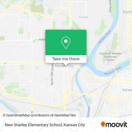 Mapa de New Stanley Elementary School