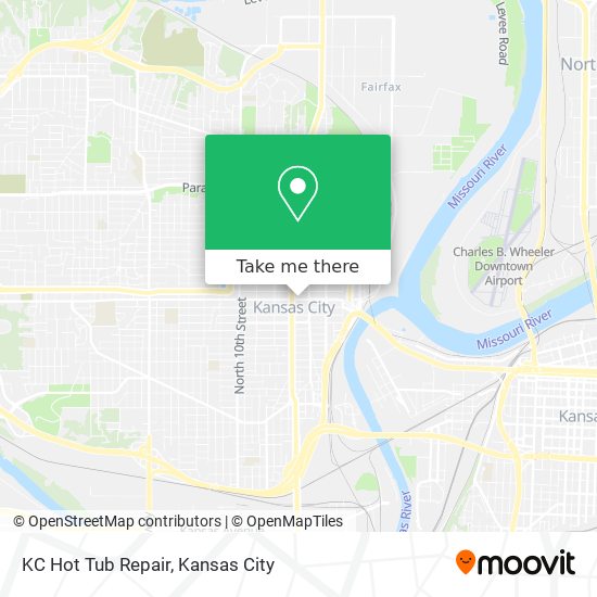 Mapa de KC Hot Tub Repair
