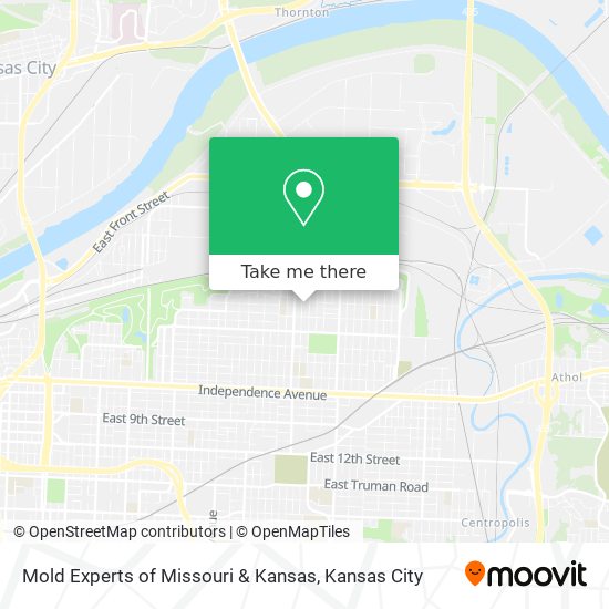 Mapa de Mold Experts of Missouri & Kansas