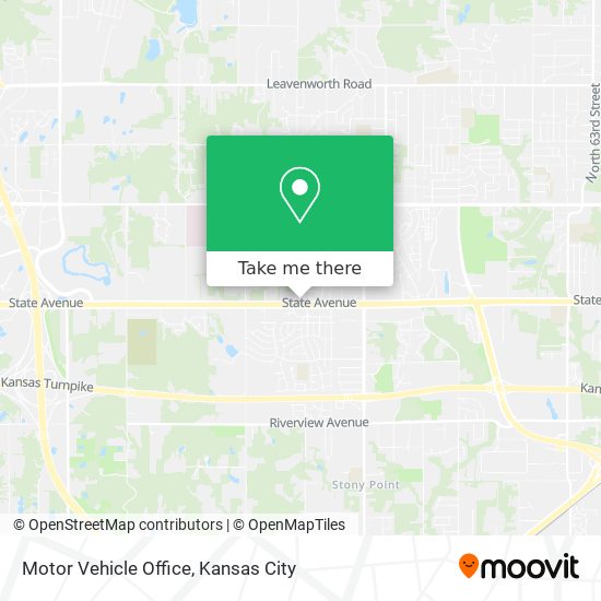 Motor Vehicle Office map