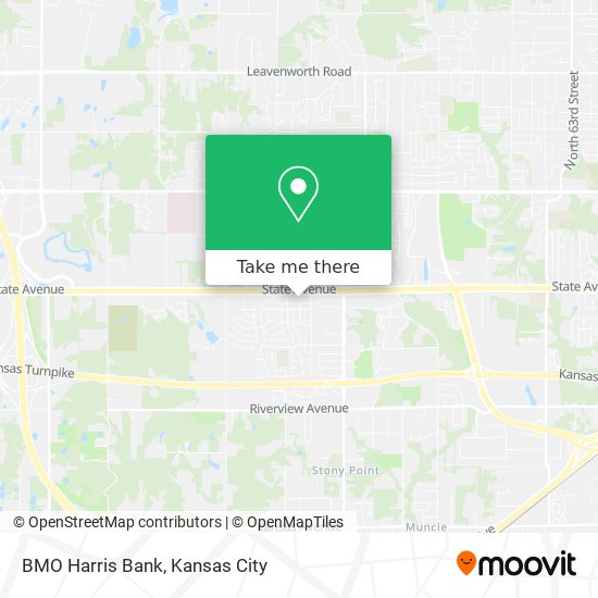 BMO Harris Bank map