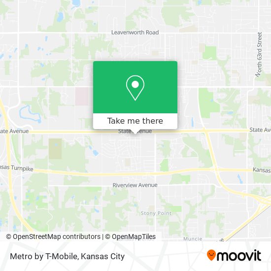 Metro by T-Mobile map