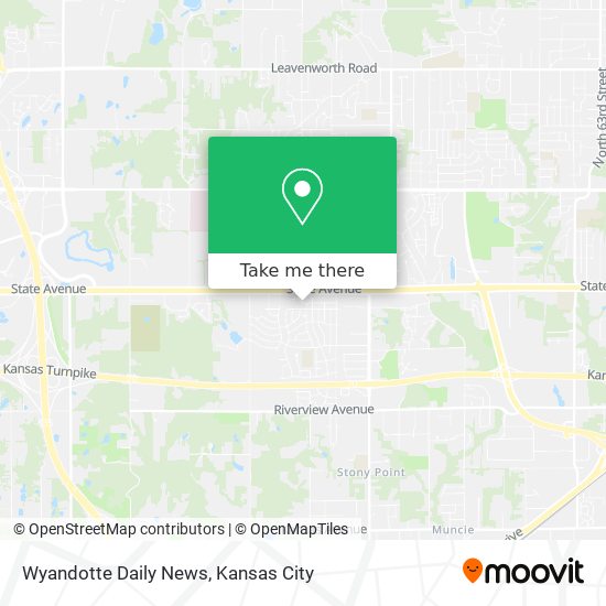 Wyandotte Daily News map