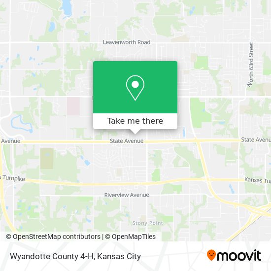 Wyandotte County 4-H map