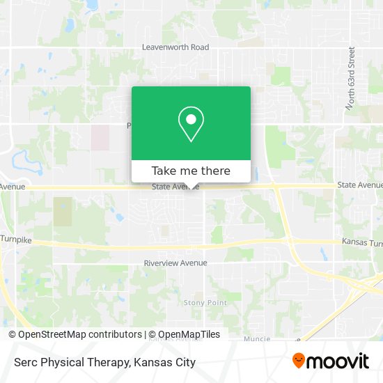 Serc Physical Therapy map