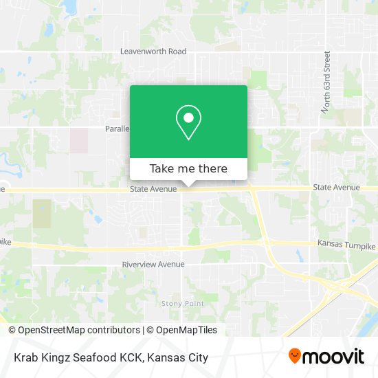 Krab Kingz Seafood KCK map