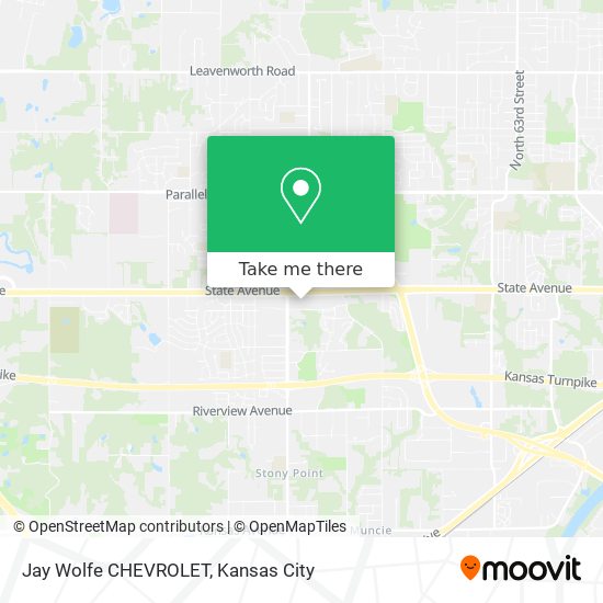 Jay Wolfe CHEVROLET map