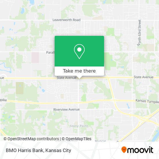 BMO Harris Bank map