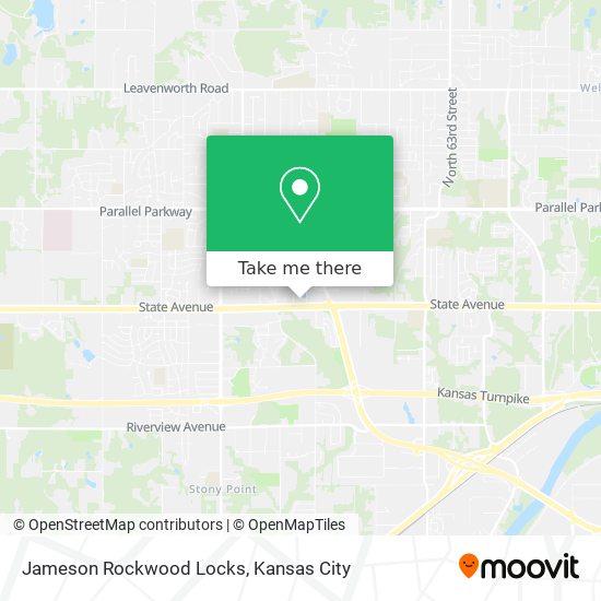 Jameson Rockwood Locks map