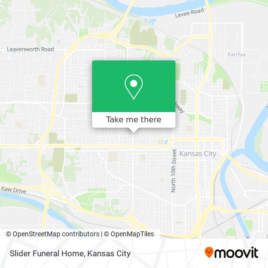 Slider Funeral Home map