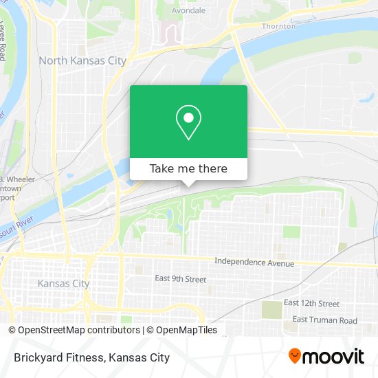 Brickyard Fitness map