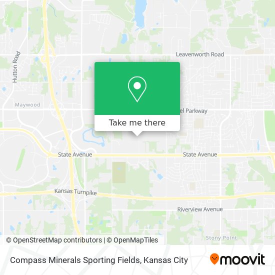 Compass Minerals Sporting Fields map