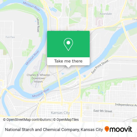 Mapa de National Starch and Chemical Company