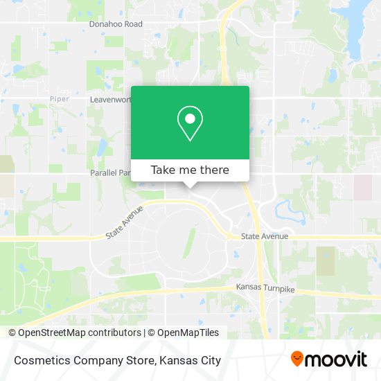 Cosmetics Company Store map