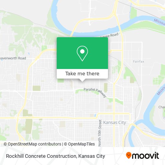 Rockhill Concrete Construction map