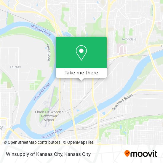 Mapa de Winsupply of Kansas City