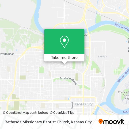 Bethesda Missionary Baptist Church map