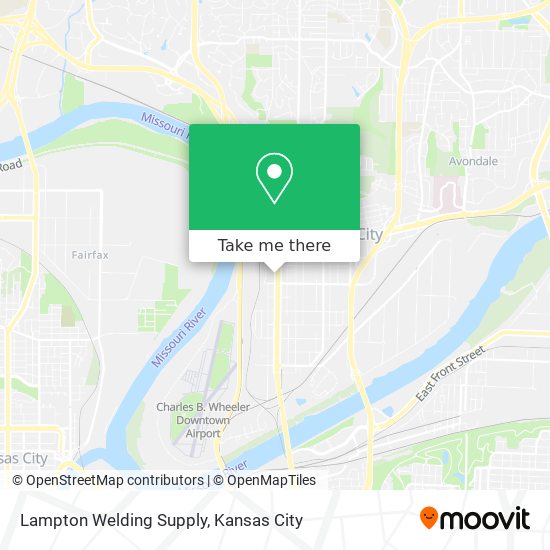 Lampton Welding Supply map