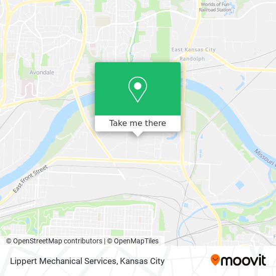 Mapa de Lippert Mechanical Services