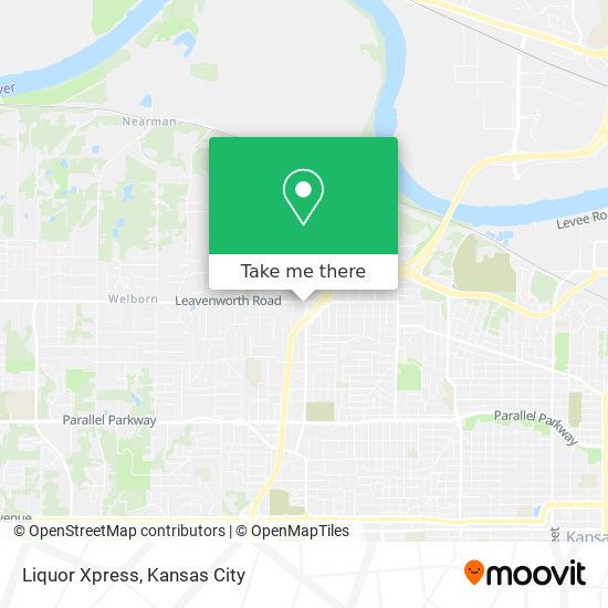 Liquor Xpress map